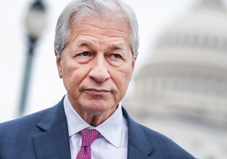 Jamie Dimon says JPMorgan Chase will get involved in stablecoins as fintech threat looms